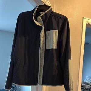 The North Face Lightweight Blue and Gray Shirt Jacket